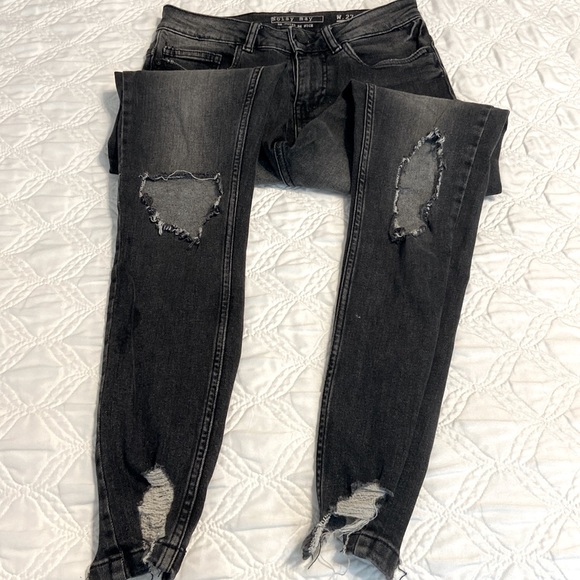 Noisy may black distressed jeans - Size 27 - Picture 2 of 4